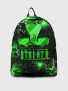 Рюкзак джинсовый / S.T.A.L.K.E.R. NEON МОЛНИЯ