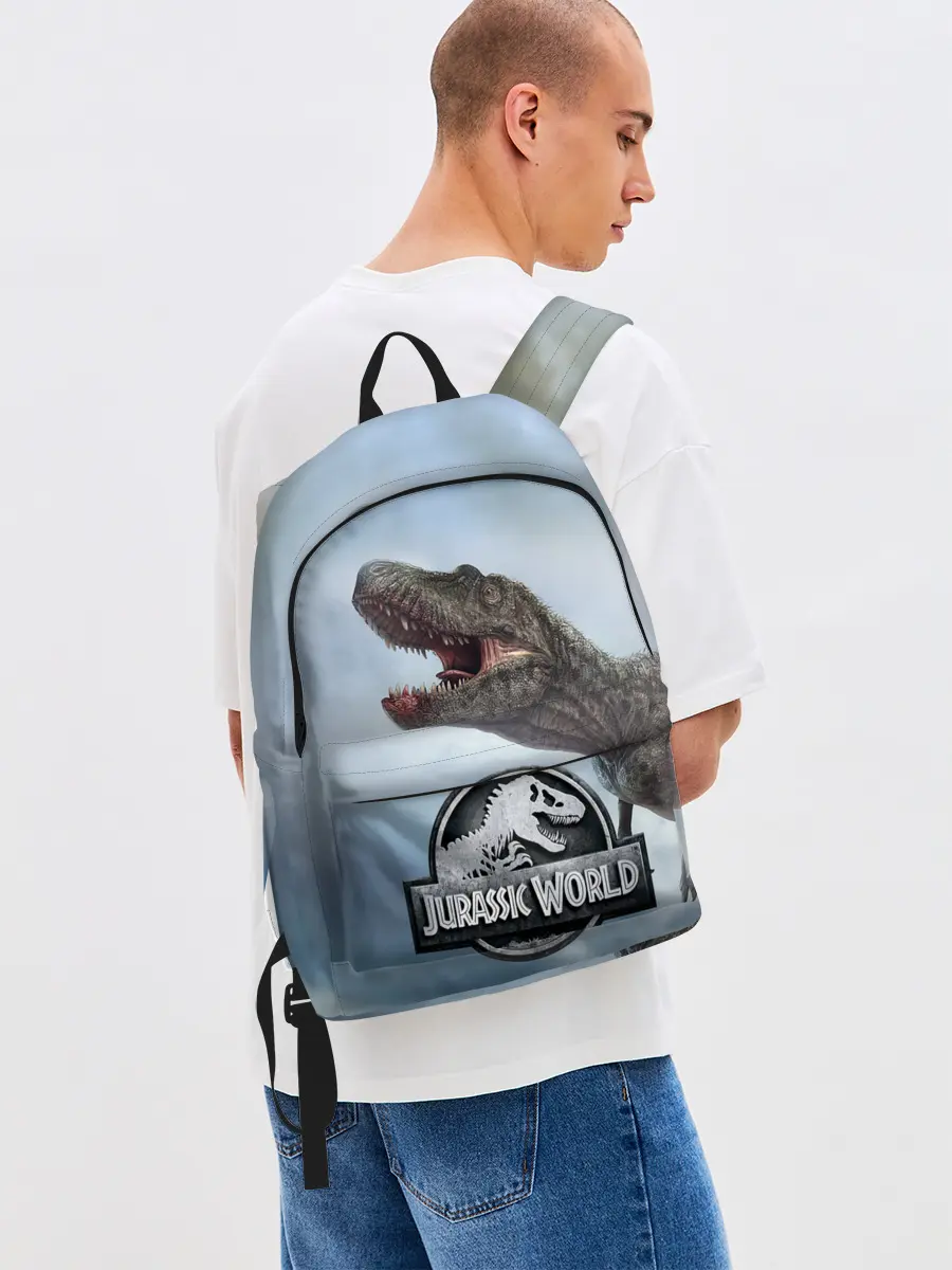 Рюкзак джинсовый / Jurassic World | Мир Юрского периода