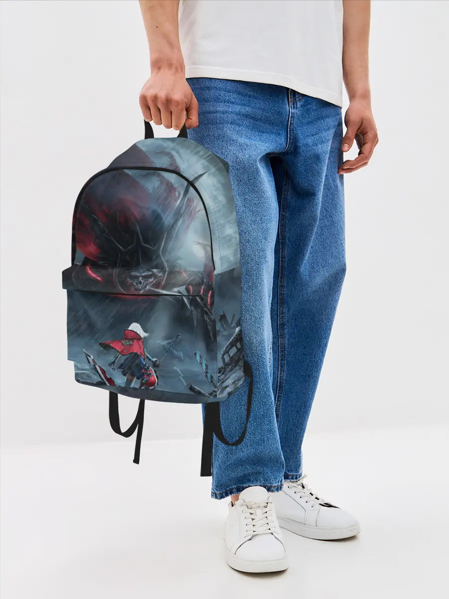 Рюкзак джинсовый / Ай | Хранительница могил