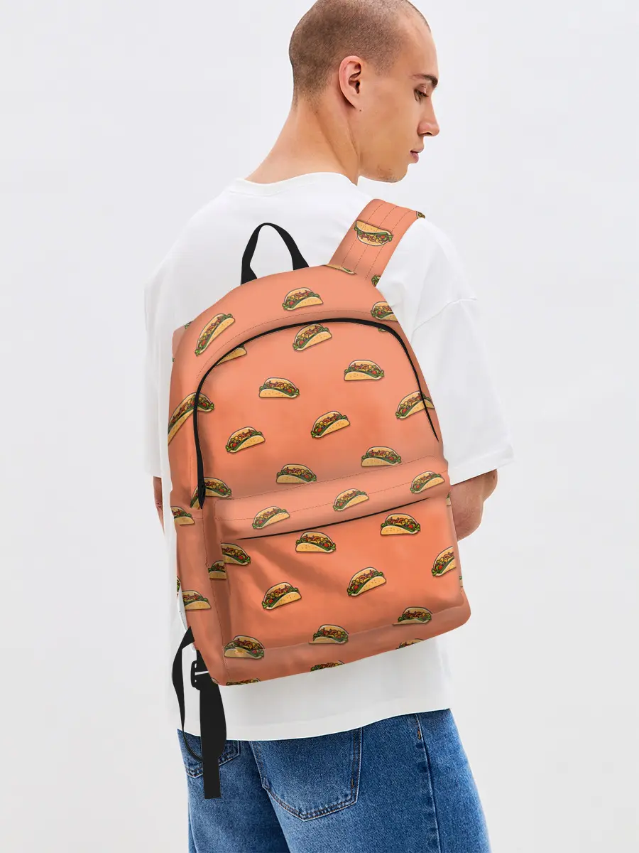 Рюкзак джинсовый / Тако паттерн