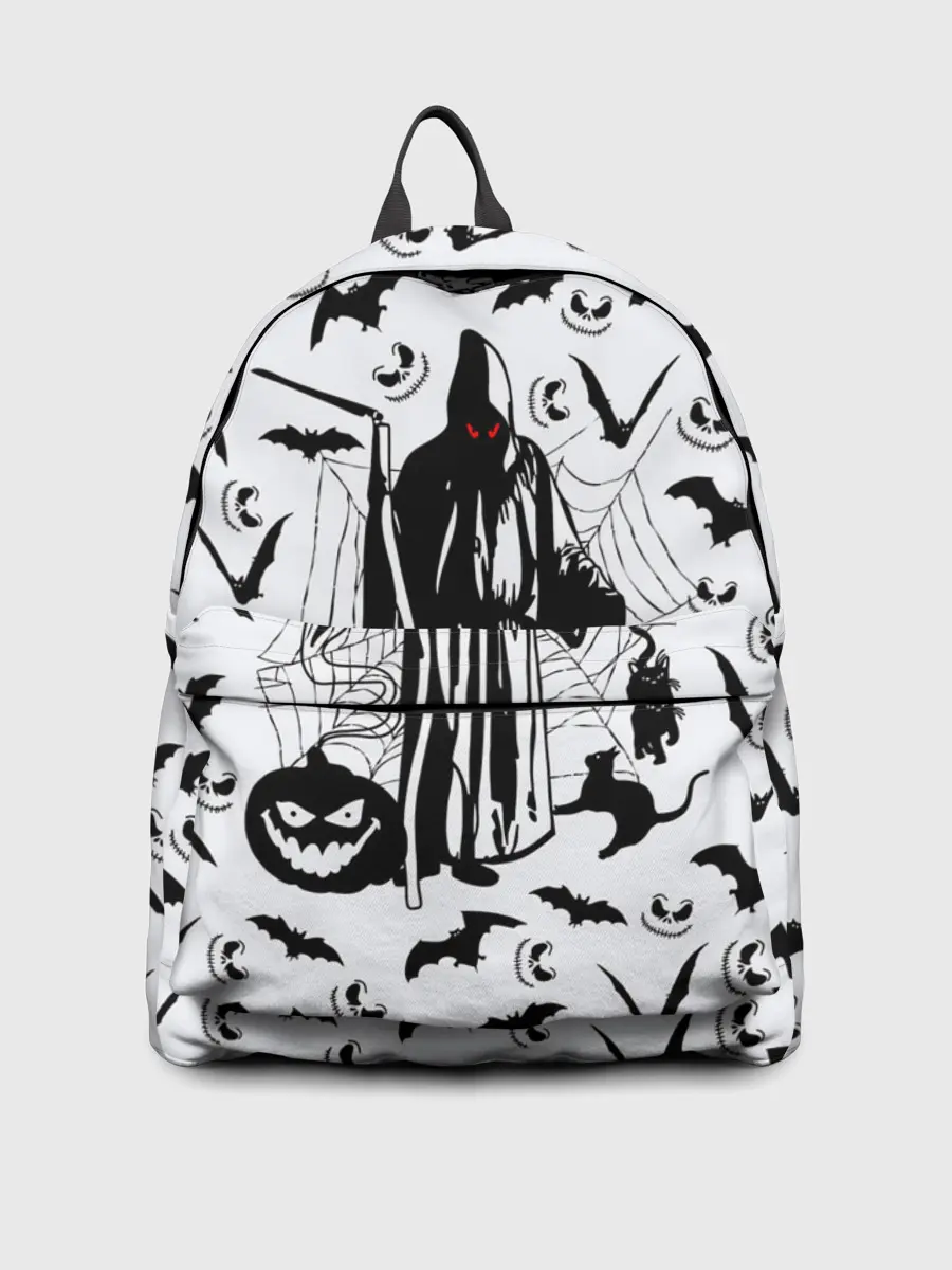 Рюкзак джинсовый / Хэллоуин, Grim Reaper
