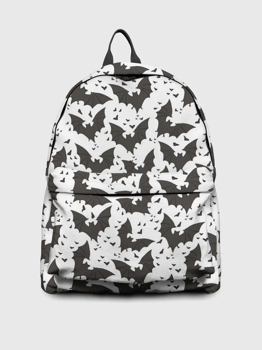 Рюкзак джинсовый / Летучие мыши