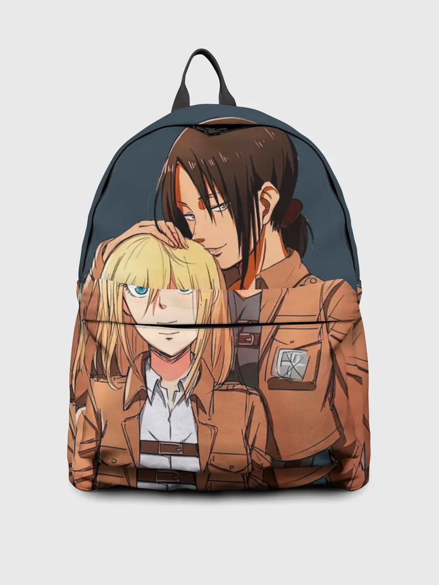 Рюкзак джинсовый / Имир и Хистория