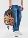 Рюкзак джинсовый / Имир и Хистория