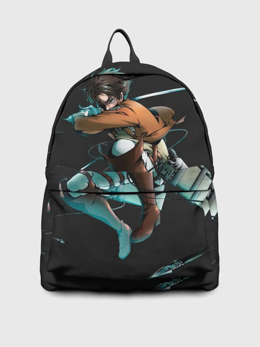 Рюкзак джинсовый / Атака Титана