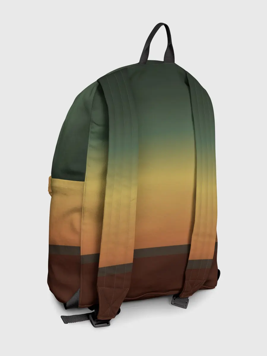 Рюкзак джинсовый / Maneskin в лучах заката