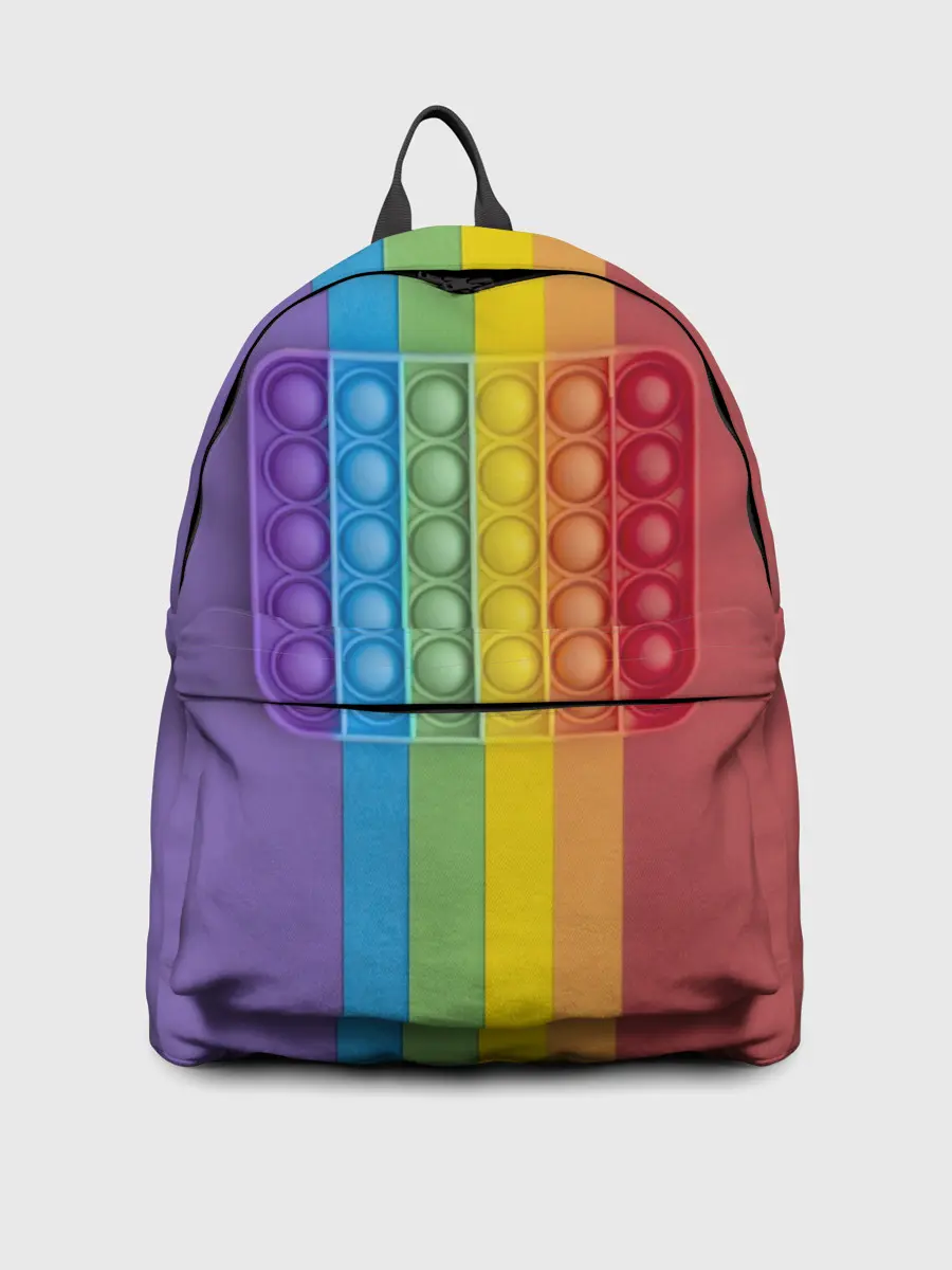 Рюкзак джинсовый / ПОП ИТ ПОЛОСЫ