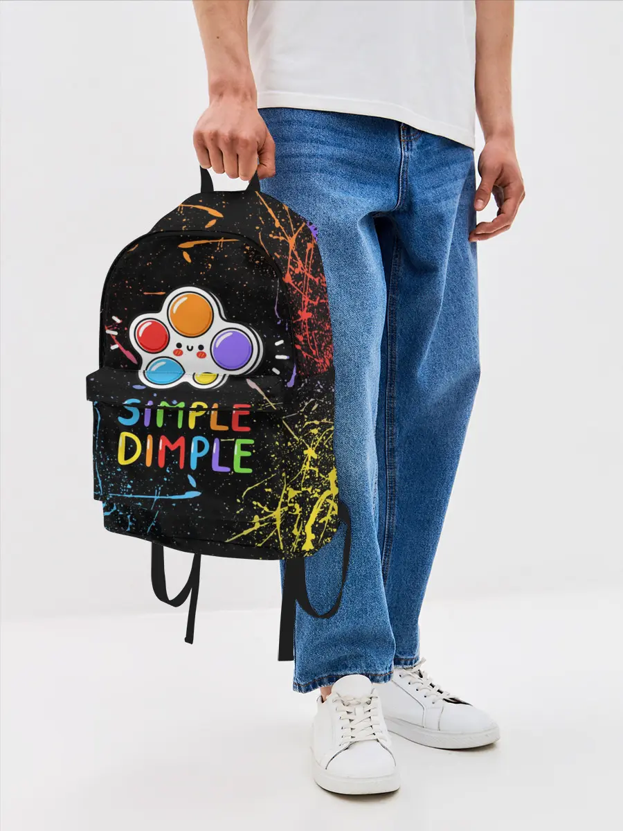 Рюкзак джинсовый / SIMPLE DIMPLE ИГРУШКА