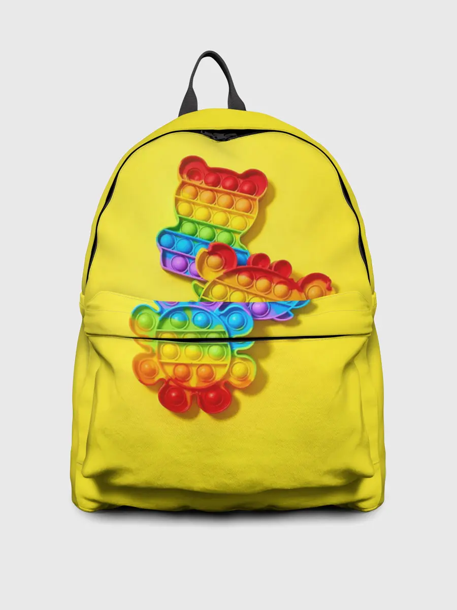 Рюкзак джинсовый / АНТИСТРЕСС ПОП ИТ | POP IT