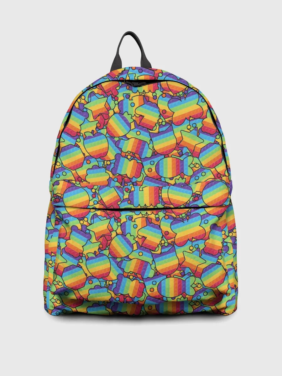 Рюкзак джинсовый / POP IT МИКС | ПОП ИТ