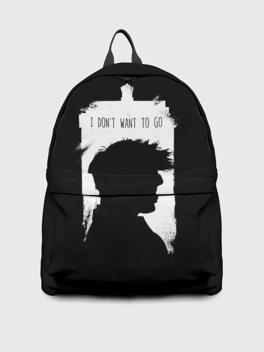 Рюкзак джинсовый / Я не хочу идти