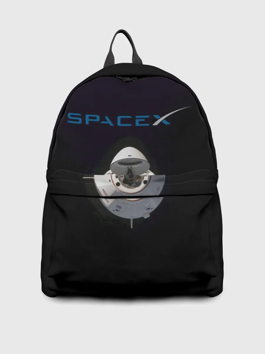 Рюкзак джинсовый / SpaceX Dragon 2
