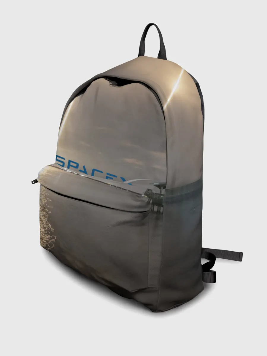 Рюкзак джинсовый / SpaceX Dragon 2