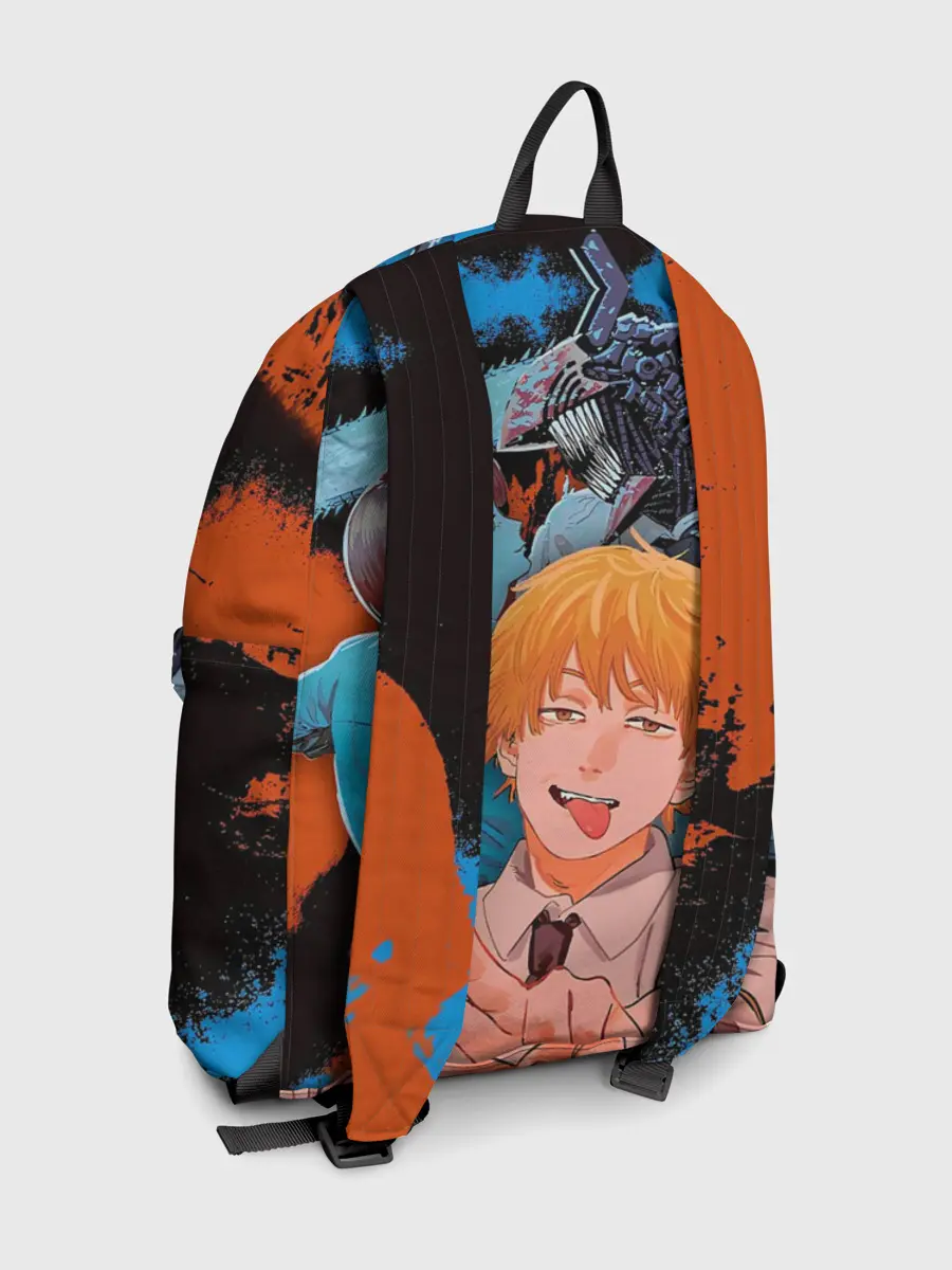 Рюкзак джинсовый / Дэндзи и Макима