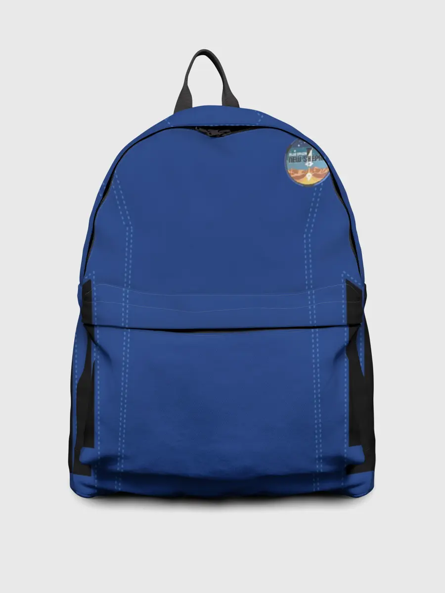 Рюкзак джинсовый / Blue origin. Костюм астронавта