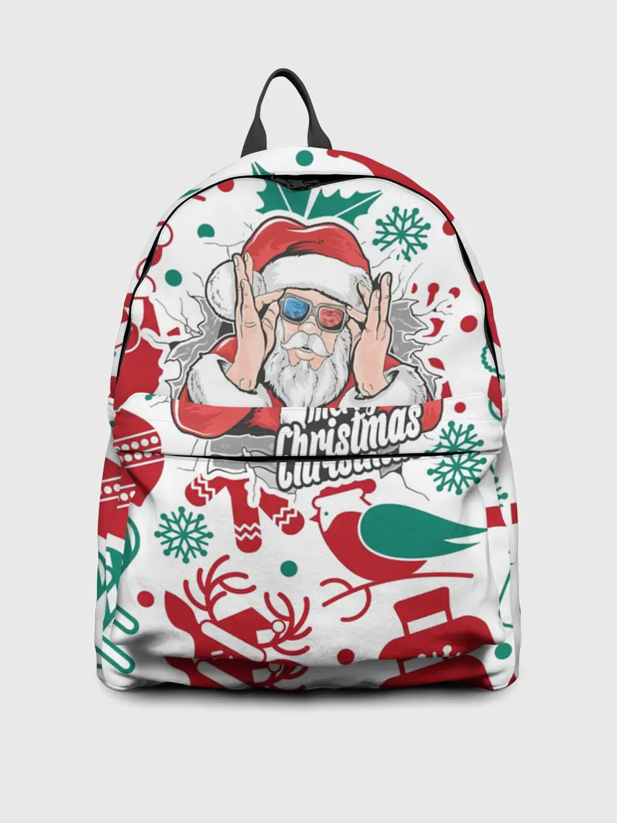 Рюкзак джинсовый / Merry Christmas3D