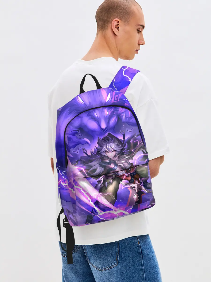 Рюкзак джинсовый / Рэйзор | Genshin Impact | Геншин Импакт