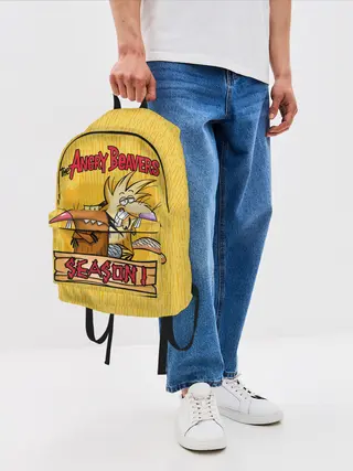 Рюкзак джинсовый / Крутые Бобры