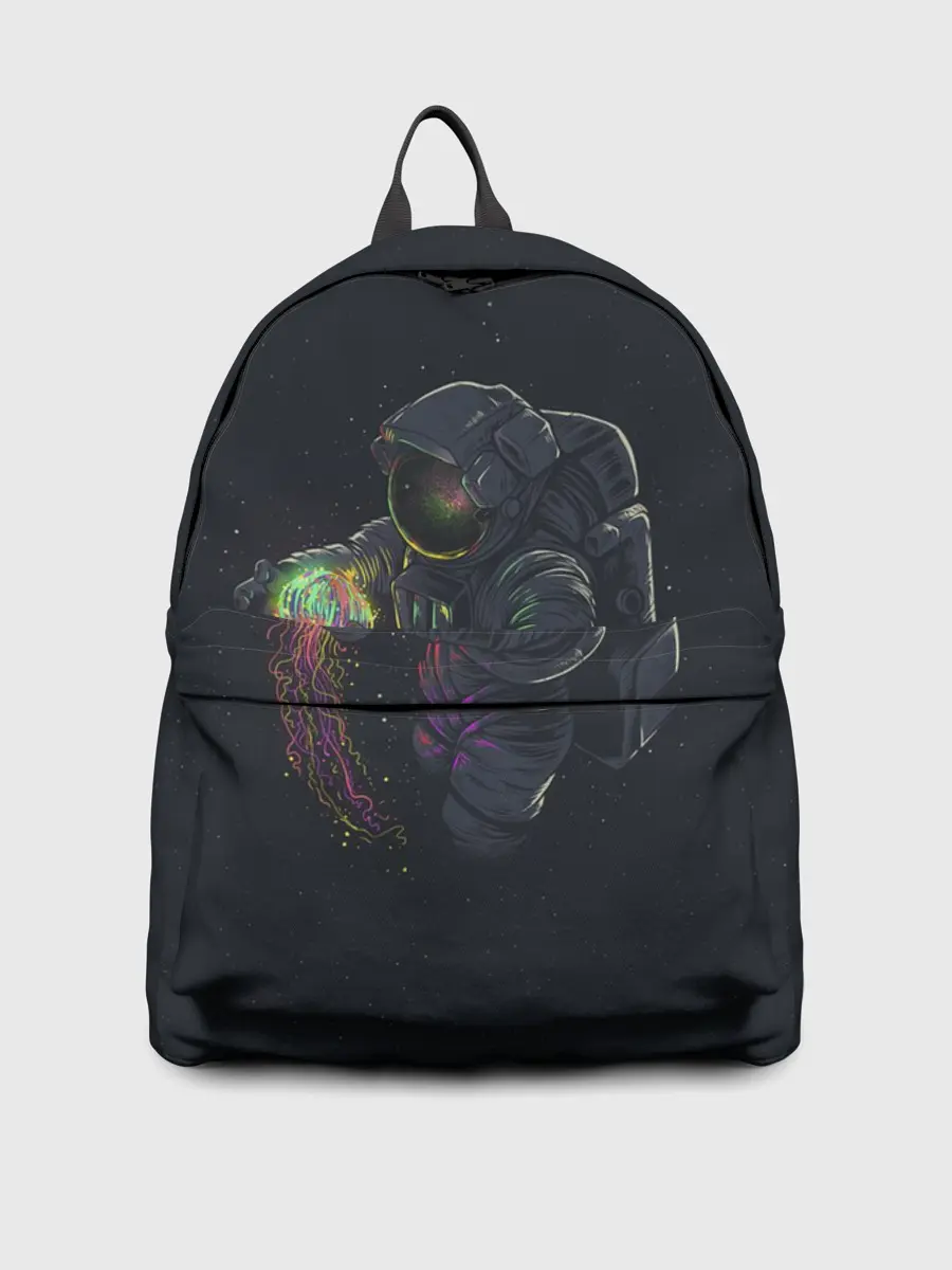 Рюкзак джинсовый / Космическая медуза