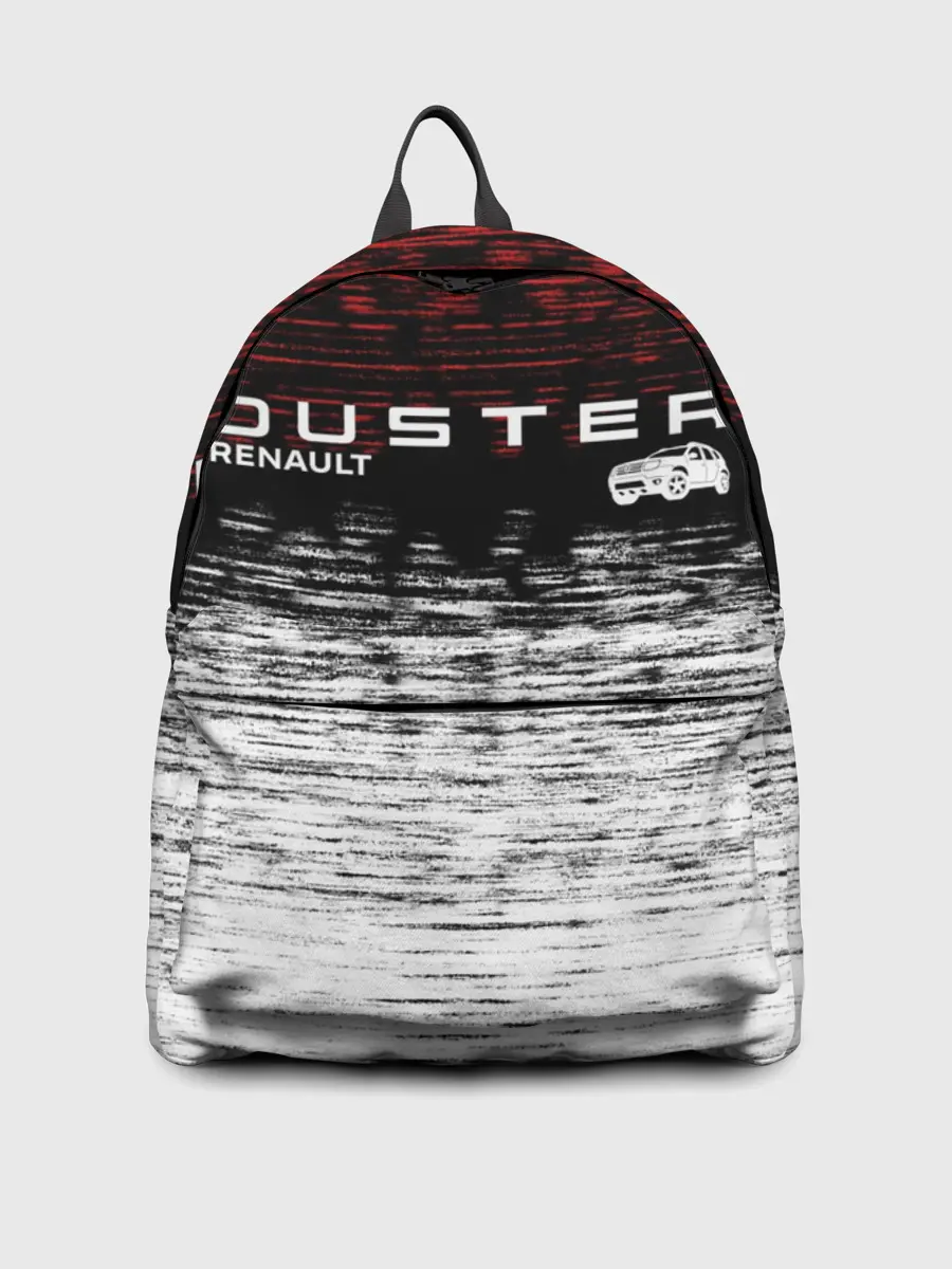 Рюкзак джинсовый / Renault Duster | полосы гранж