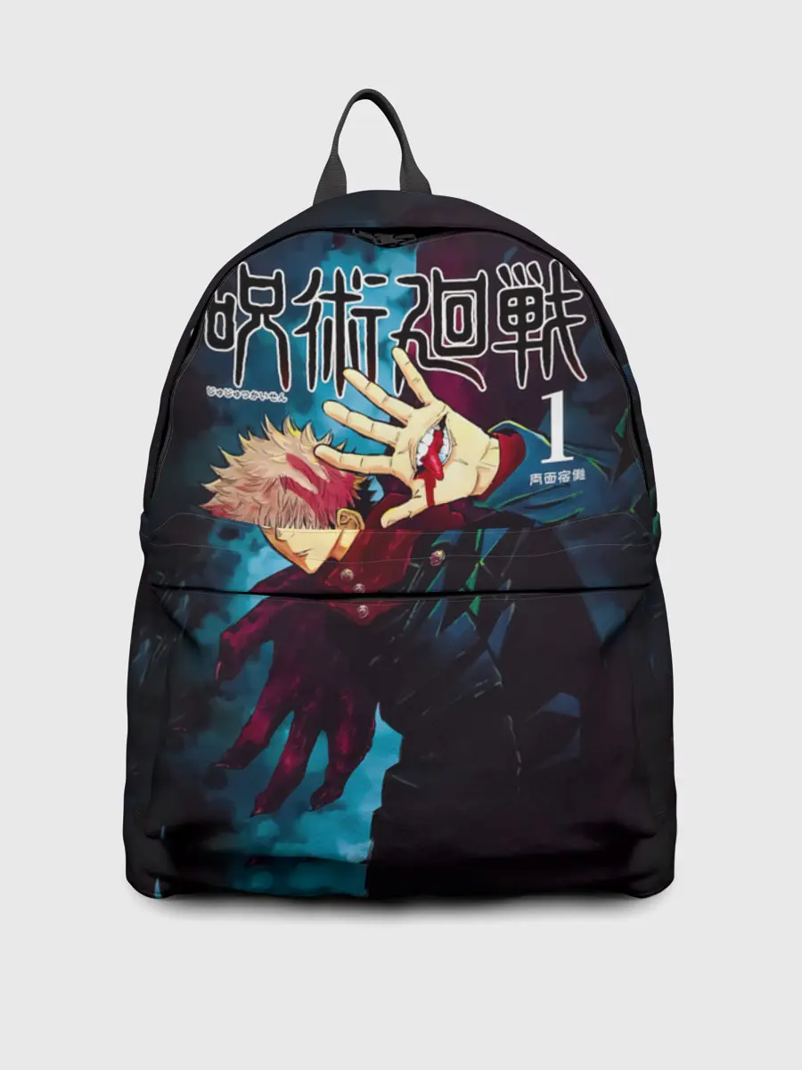 Рюкзак джинсовый / Юдзи Итадори Магическая битва