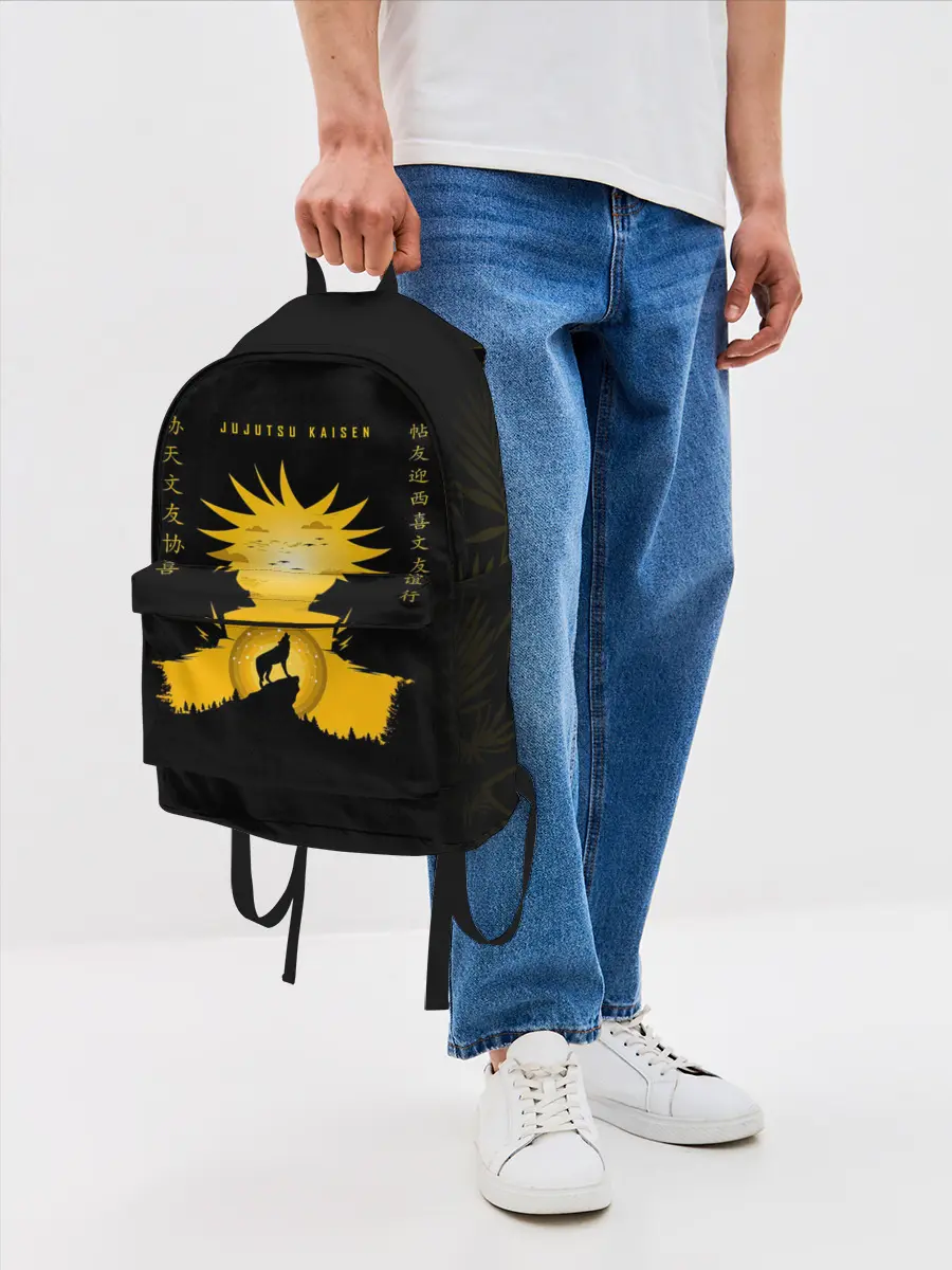 Рюкзак джинсовый / Gojo Satoru Jujutsu Kaisen
