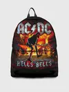 Рюкзак джинсовый / AC/DC HELLS BELLS