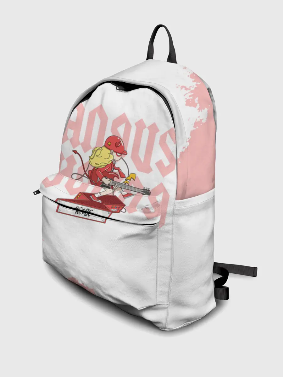 Рюкзак джинсовый / Angus Young AC/DC