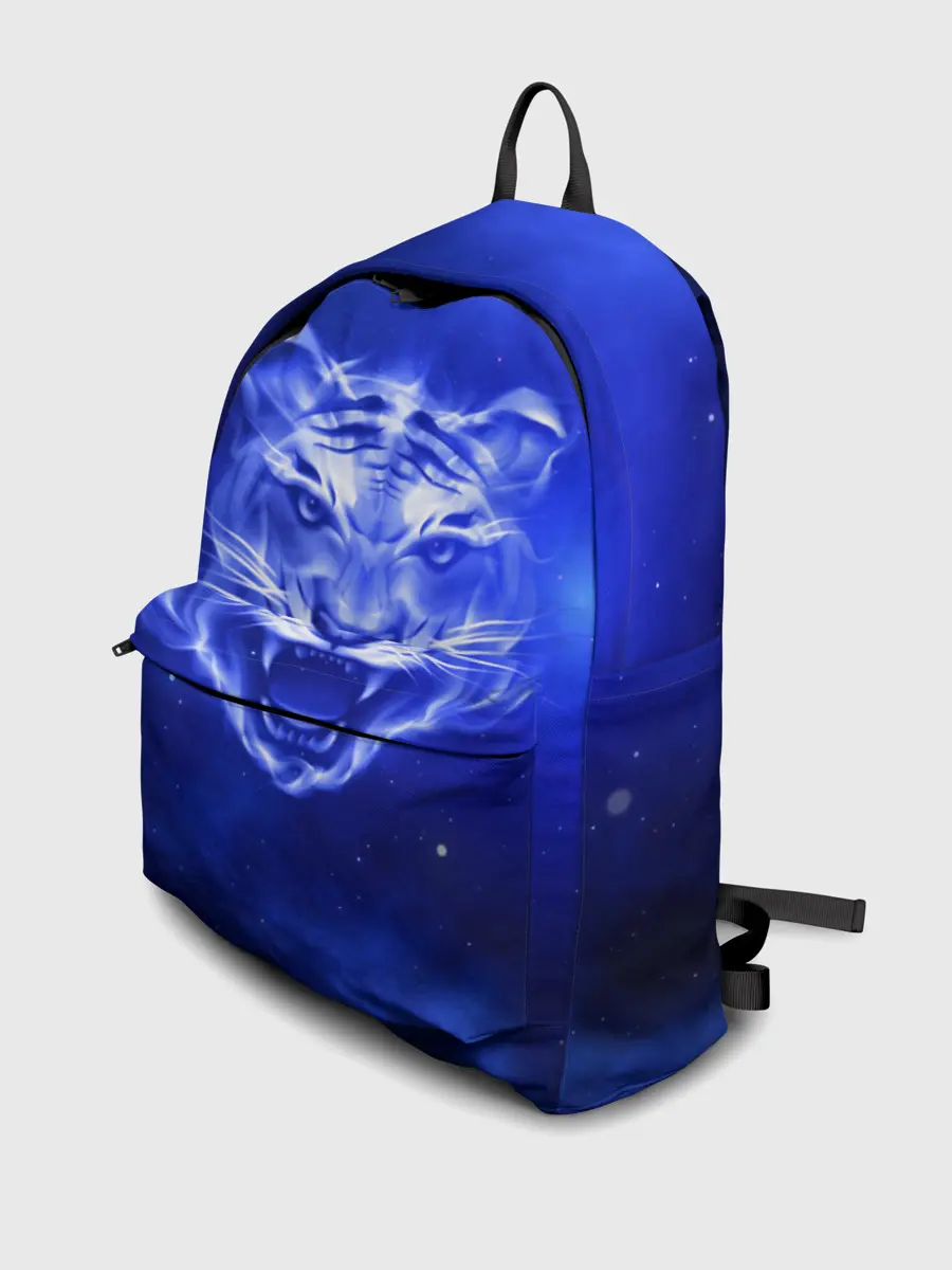 Рюкзак джинсовый / Космический тигр