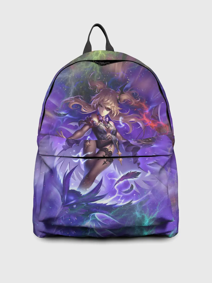 Рюкзак джинсовый / Ифрит | Геншин Импакт