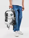 Рюкзак джинсовый / BMW | БМВ РАЗРЕЗАННОЕ ЛОГО