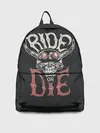 Рюкзак джинсовый / Ride or die
