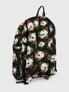 Рюкзак джинсовый / Черепа и розы / Skull and Roses