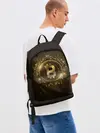 Рюкзак джинсовый / БИТКОИН | КРИПТОВАЛЮТА
