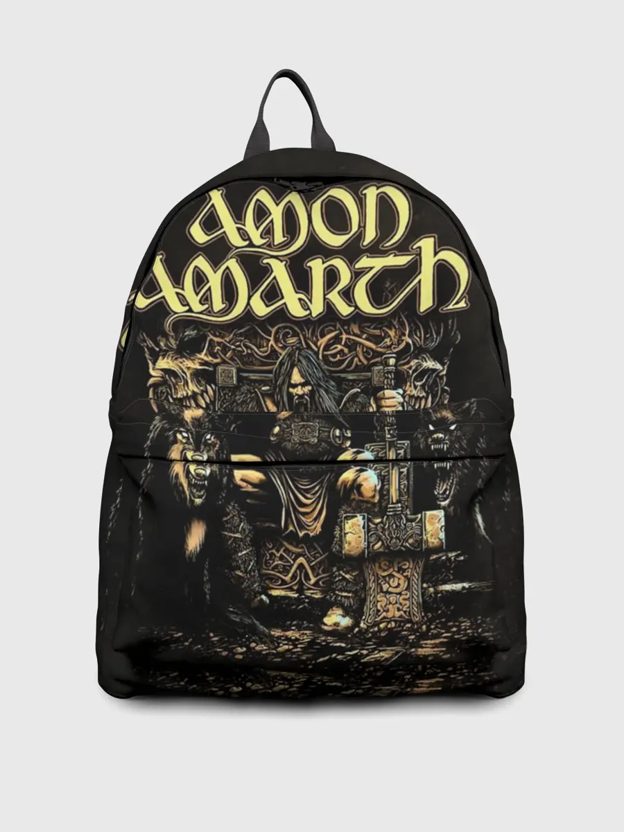 Рюкзак джинсовый / Amon Amarth