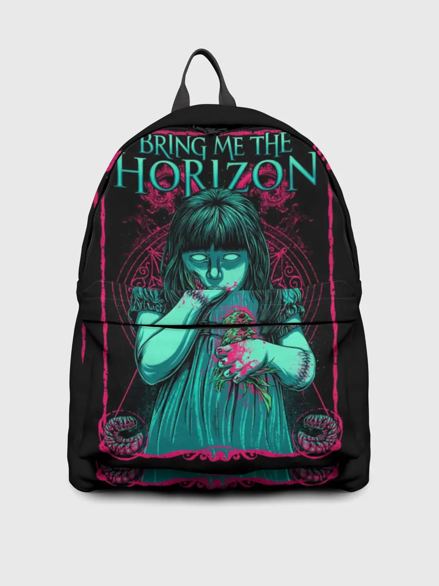 Рюкзак джинсовый / Bring Me the Horizon