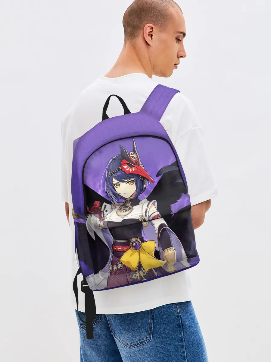 Рюкзак джинсовый / Kujou Sara | Genshin Impact