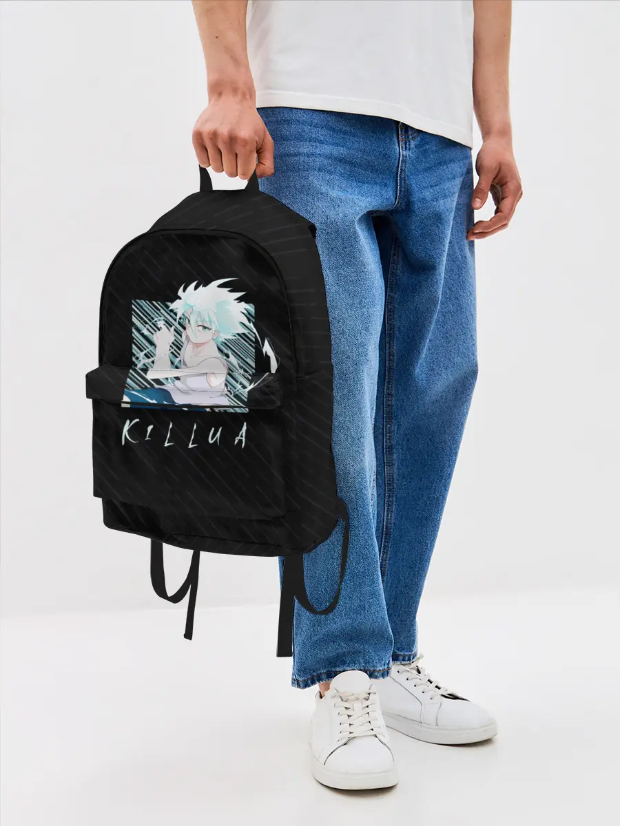 Рюкзак джинсовый / Киллуа Охотник x охотник