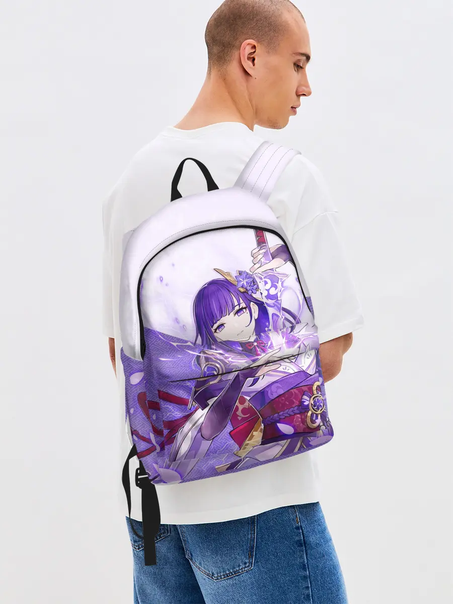 Рюкзак джинсовый / Raiden Shogun | Genshin Impact