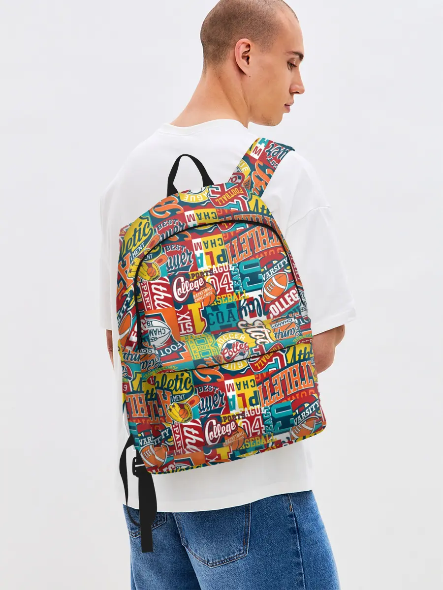 Рюкзак джинсовый / Спортсмен