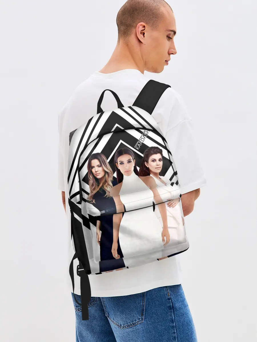 Рюкзак джинсовый / Сестры Кардашьян