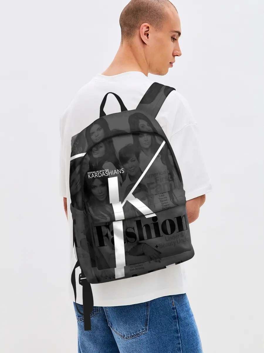 Рюкзак джинсовый / Семейство Кардашьян