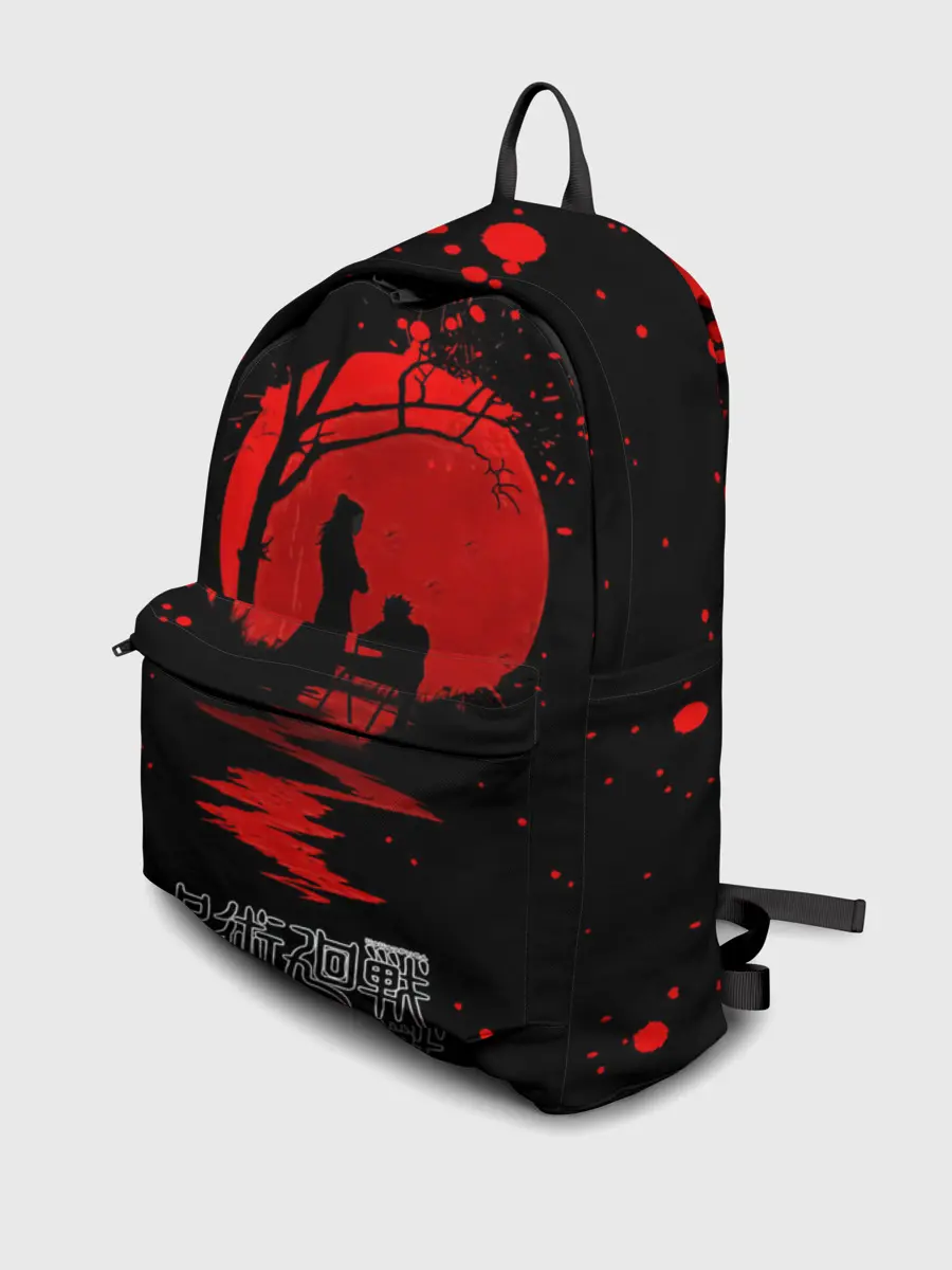 Рюкзак джинсовый / Кровавая луна Магическая битва