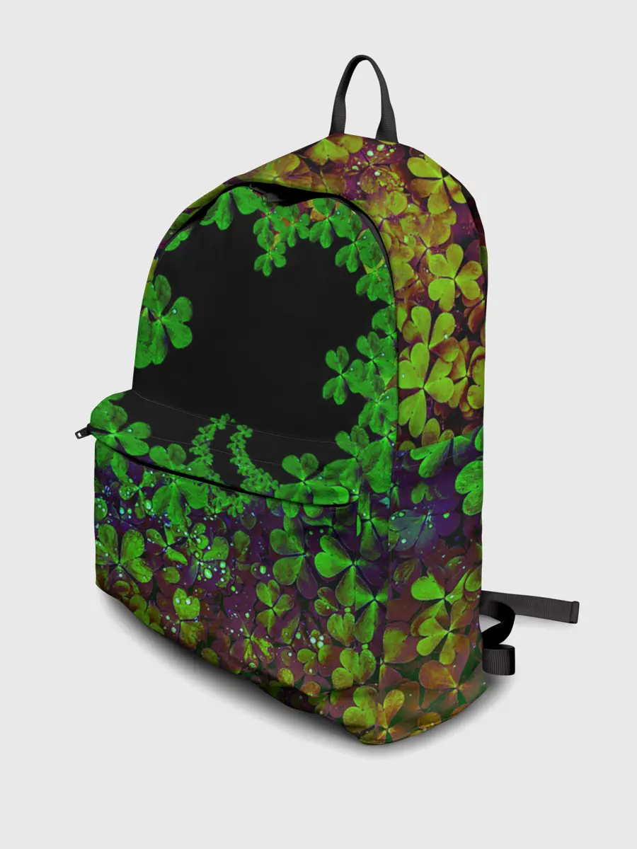 Рюкзак джинсовый / Четырехлистный Клевер