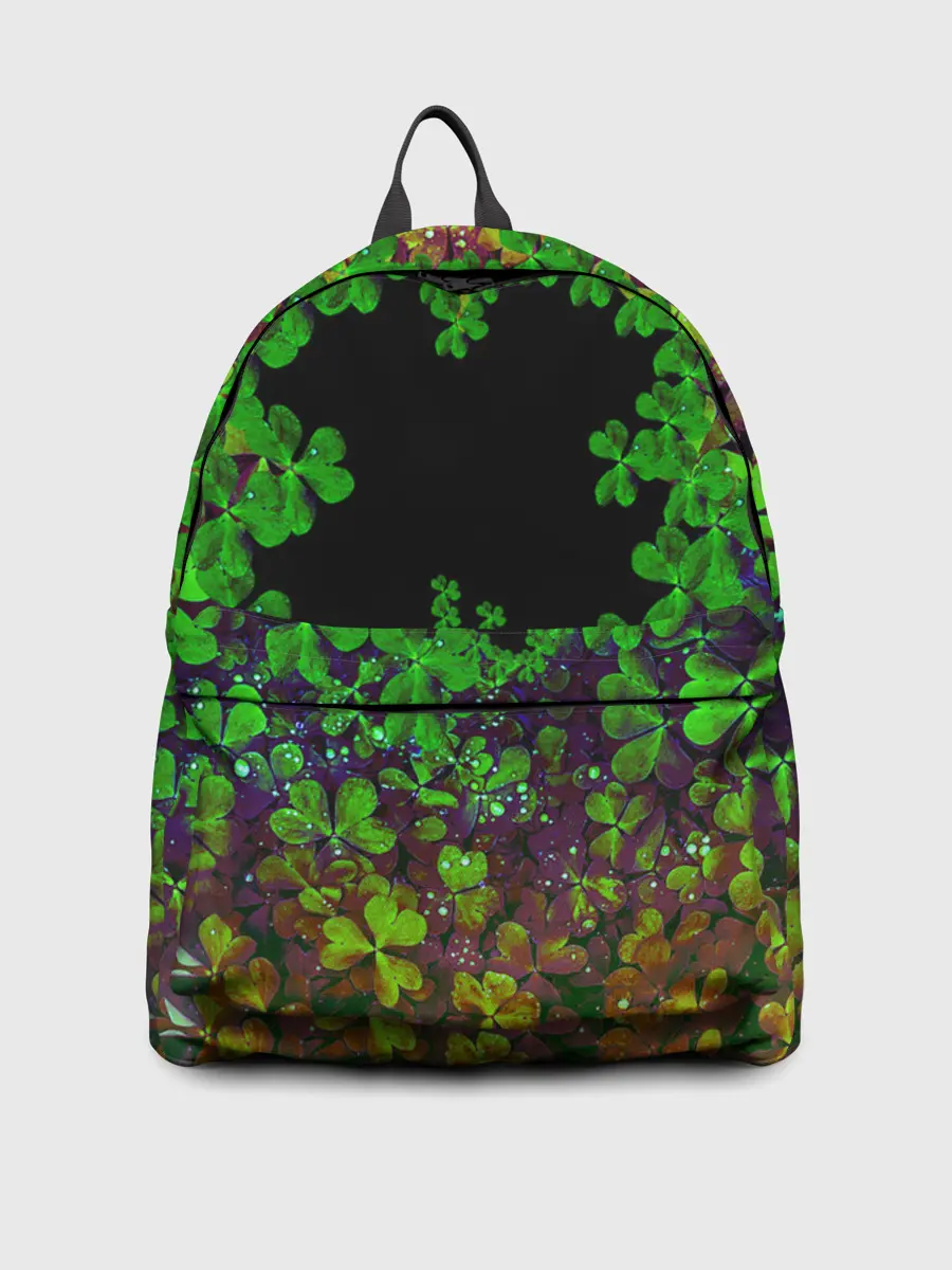 Рюкзак джинсовый / Четырехлистный Клевер