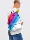 Рюкзак джинсовый / РАДУЖНЫЕ ПОЛОСЫ | RAINBOW