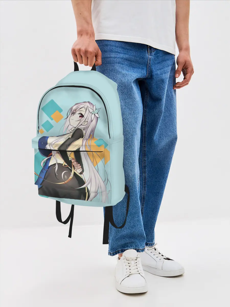 Рюкзак джинсовый / Рэона Кисараги