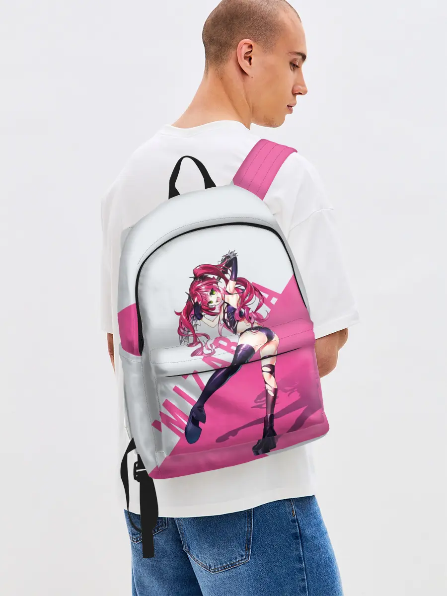 Рюкзак джинсовый / Mizarisa Pink