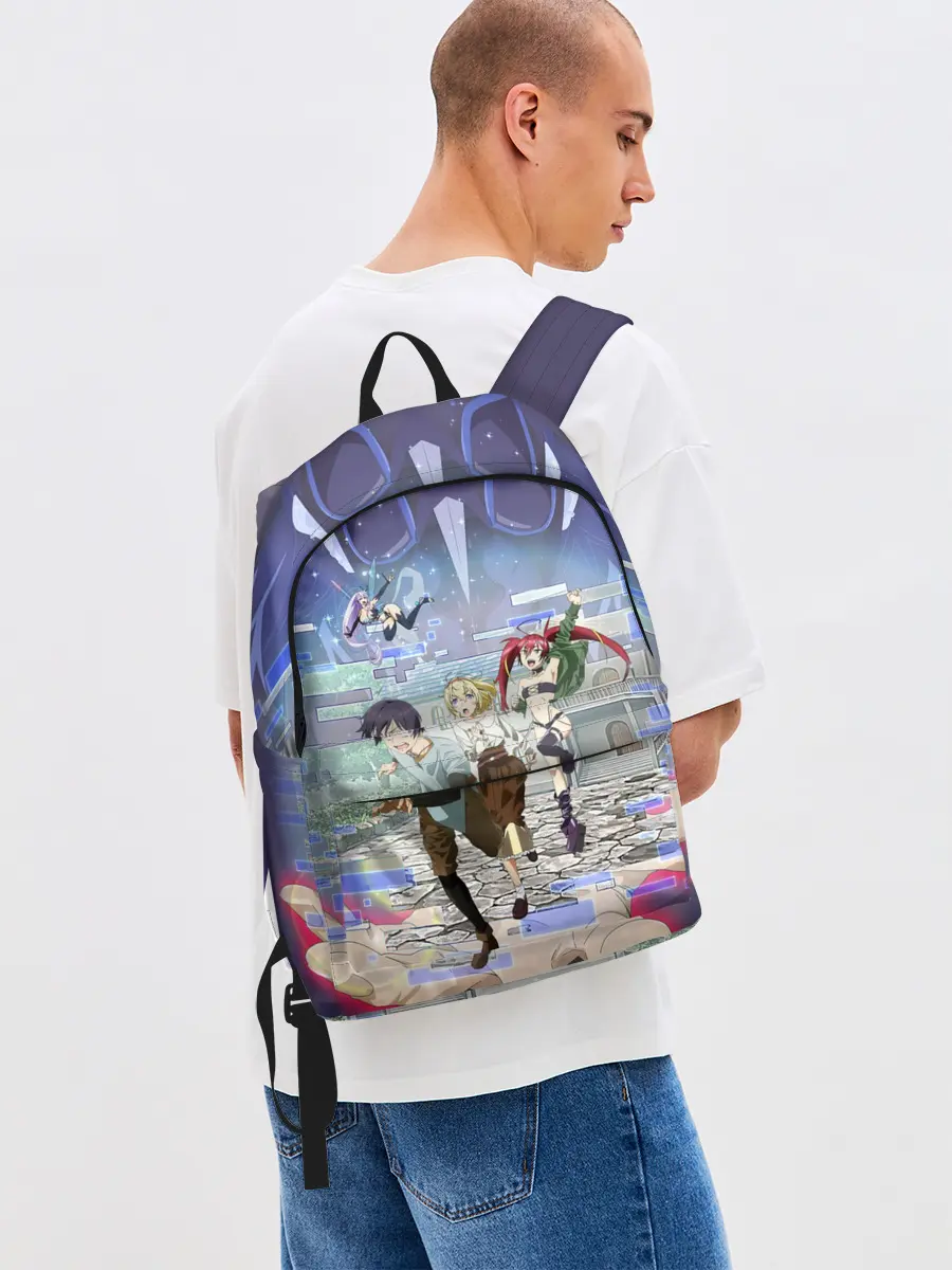 Рюкзак джинсовый / Full Dive RPG Poster