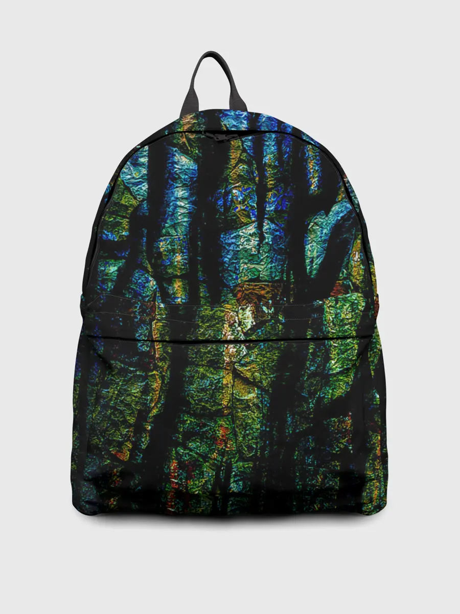 Рюкзак джинсовый / Разноцветная гора